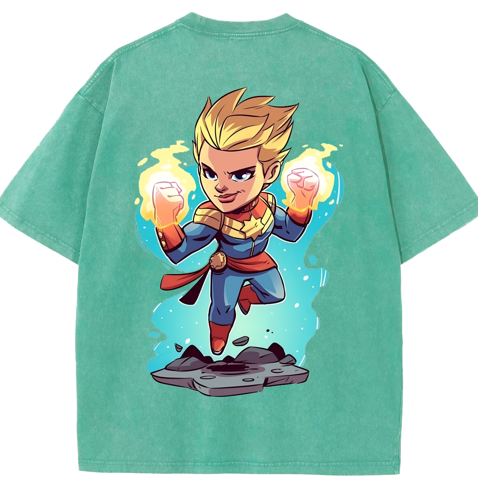 （画像用） アベンジャーズ The Avengers 綿100% ヴィンテージ風 半袖Tシャツ（背面プリント）